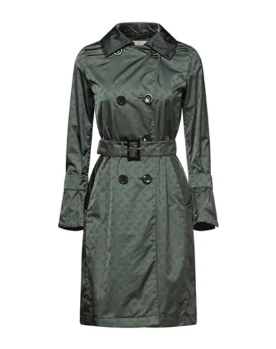 Herno Overcoats In Green