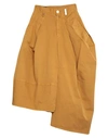 High Midi Skirts In Yellow
