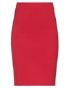 Emporio Armani Midi Skirts In Red