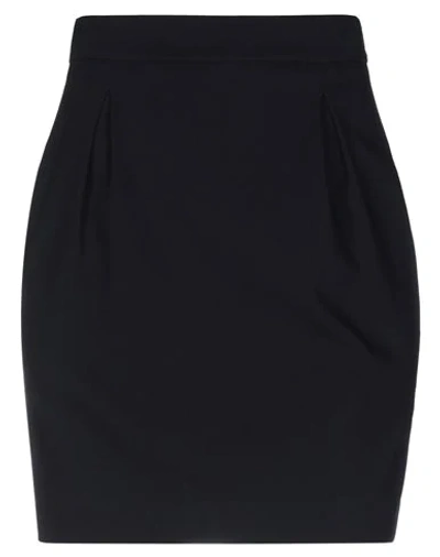 Versace Midi Skirts In Black