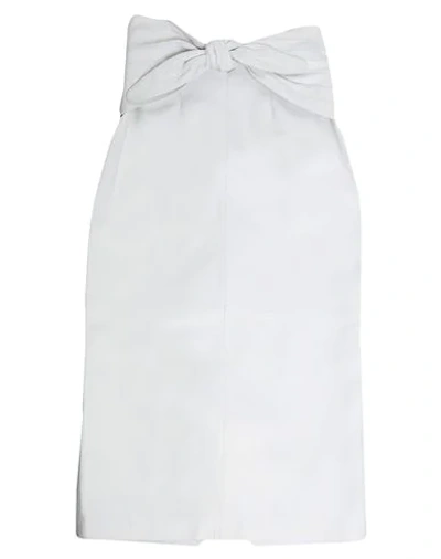 Attico Midi Skirts In White