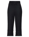 Twinset Cropped Pants In Black