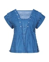 High Blouses In Blue