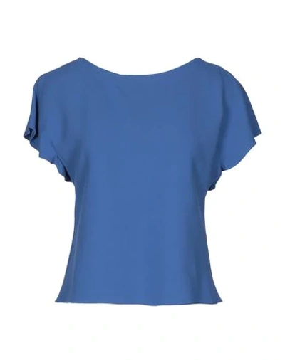 Emporio Armani Blouses In Blue