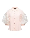 Alessandro Dell'acqua Shirts In Pale Pink