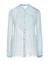 Emporio Armani Shirts In Sky Blue