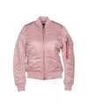 Alpha Industries Bomber In Pink