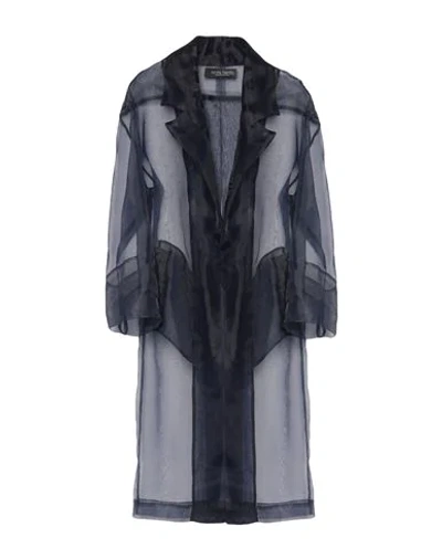 Nora Barth Overcoats In Dark Blue
