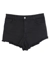 Kontatto Denim Shorts In Black