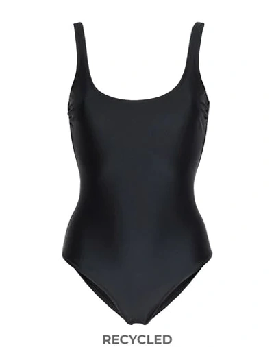 8 By Yoox One-piece Swimsuits In Black