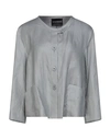 Emporio Armani Suit Jackets In Grey