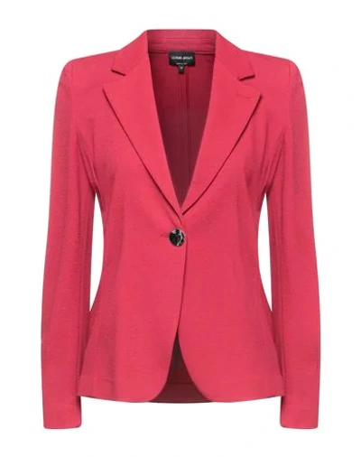 Giorgio Armani Suit Jackets In Red