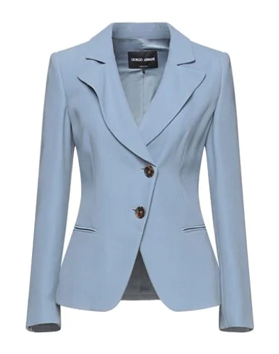 Giorgio Armani Sartorial Jacket In Blue