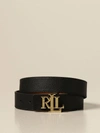 RALPH LAUREN LAUREN RALPH LAUREN BELT LAUREN RALPH LAUREN REVERSIBLE LEATHER BELT,412754803 001