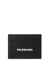 BALENCIAGA BLACK CARD HOLDER,11739832