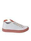 SOFIE D'HOORE CONTRASTING DETAILS FAST trainers IN WHITE