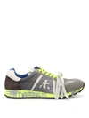 Premiata Lucy Panelled Low-top Sneakers In Grey