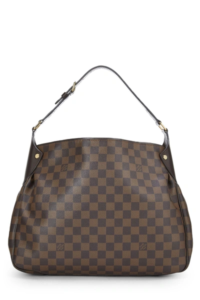 Pre-owned Louis Vuitton Damier Ebene Reggia