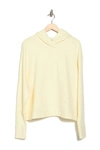 James Perse Relaxed Cropped Hoodie In Naples Yel