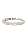 Nordstrom Rack Thin Cz Pave Band In Clear- Silver