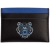 KENZO MEN'S GENUINE LEATHER CREDIT CARD CASE HOLDER WALLET EKUSSON TIGER,FA65PM310L48.99A