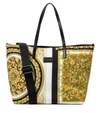 VERSACE BABY BAROCCO MOSAIC CHANGING BAG WITH MAT AND POUCH,P00533855