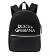 DOLCE & GABBANA LOGO BACKPACK,P00538949