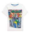 Marc Jacobs Teen Cartoon-print Cotton T-shirt In White
