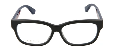 Gucci Gg0278oa-30002397001 Square/rectangle Eyeglasses In Clear