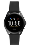 FOSSIL GEN 5 LTE TOUCHSCREEN SILICONE STRAP SMART WATCH, 45MM,FTW40531