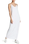 Abound Knit V-neck Maxi Dress In White