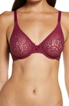 WACOAL 'HALO LACE' CONVERTIBLE UNDERWIRE BRA,719544944090