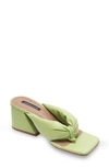 Bcbgmaxazria Women's Callie Dress Sandals Women's Shoes In Lime Leather
