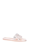 Chinese Laundry Transparent Slide Sandal In Pink Vinyl