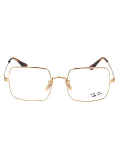 Ray Ban 54mm Optical Glasses In Gold