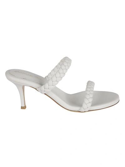 Gianvito Rossi Marley Sandals In White