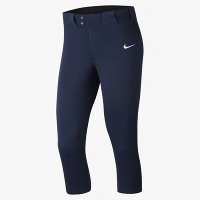 Nike Women's Vapor Select 3/4-length Softball Pants In Blue