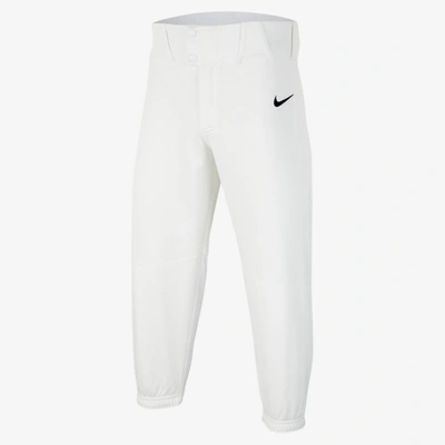 Nike Vapor Select Big Kids' (boys') Baseball High Pants In White