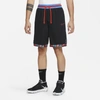 Nike Dri-fit Dna Basketball Shorts (black) In Black,chile Red