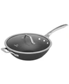 Calphalon Signature Nonstick Cookware 12 Flat Bottom Wok With Cover