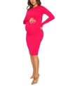 NAKED WARDROBE BABY MAMA MATERNITY MINI DRESS