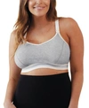 Bravado Designs Women's Original Pumping Full Cup Nursing Bra In Dove Heather