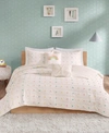 Urban Habitat Kids Callie Pom Pom 4-pc. Comforter Set, Twin/twin Xl In Multi