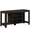 Monarch Specialties 48" L Tv Stand In Dark Brown