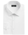 ALFANI MEN'S REGULAR FIT COOLING PERFORMANCE STRETCH SOLID DRESS SHIRT, CREATED FOR MACY'S