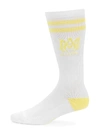 AMIRI MEN'S RIBBED CREW SOCKS,400013686270