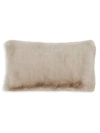 Apparis Cicly Faux Fur Pillowcase In Taupe