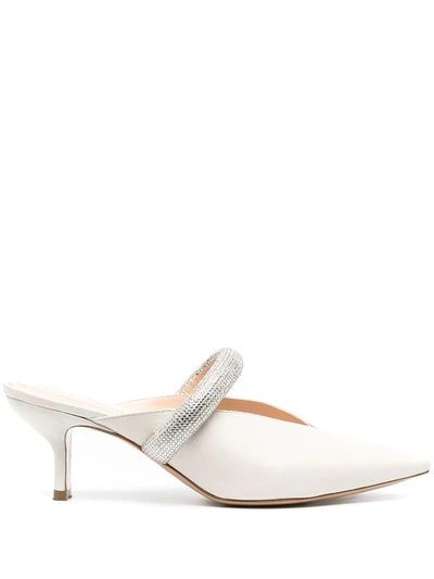 Nicholas Kirkwood Leve 60mm Mules In Neutrals