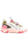 Nike React Vision "summit White/siren Red" Sneakers In White
