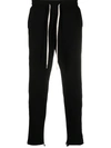 John Elliott Drawstring-fastening Waist Trousers In Black